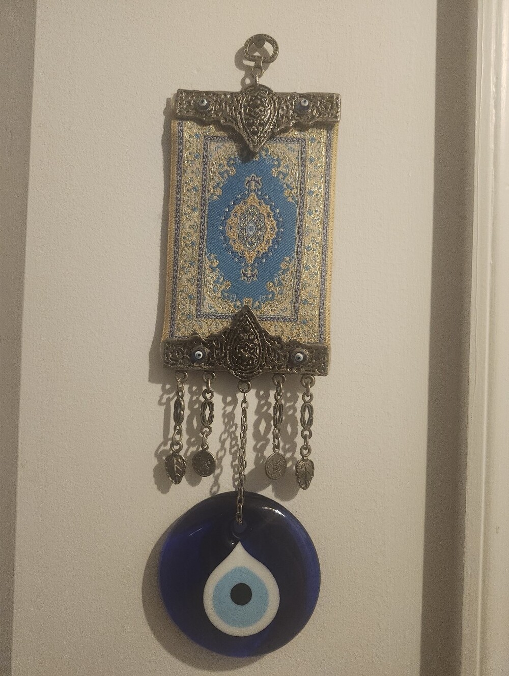 Vintage Turkish Evil Eye Tapestry Wall Decor